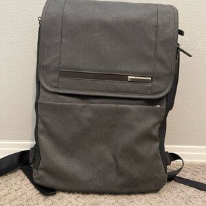 Briggs & Riley Grey Travel Backpack